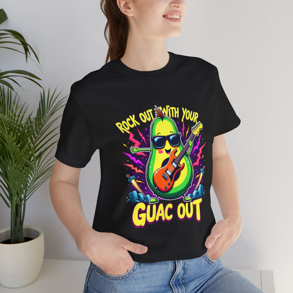 Avocado Shirt for Music Lovers - Funny Rock n Roll Pun Tee