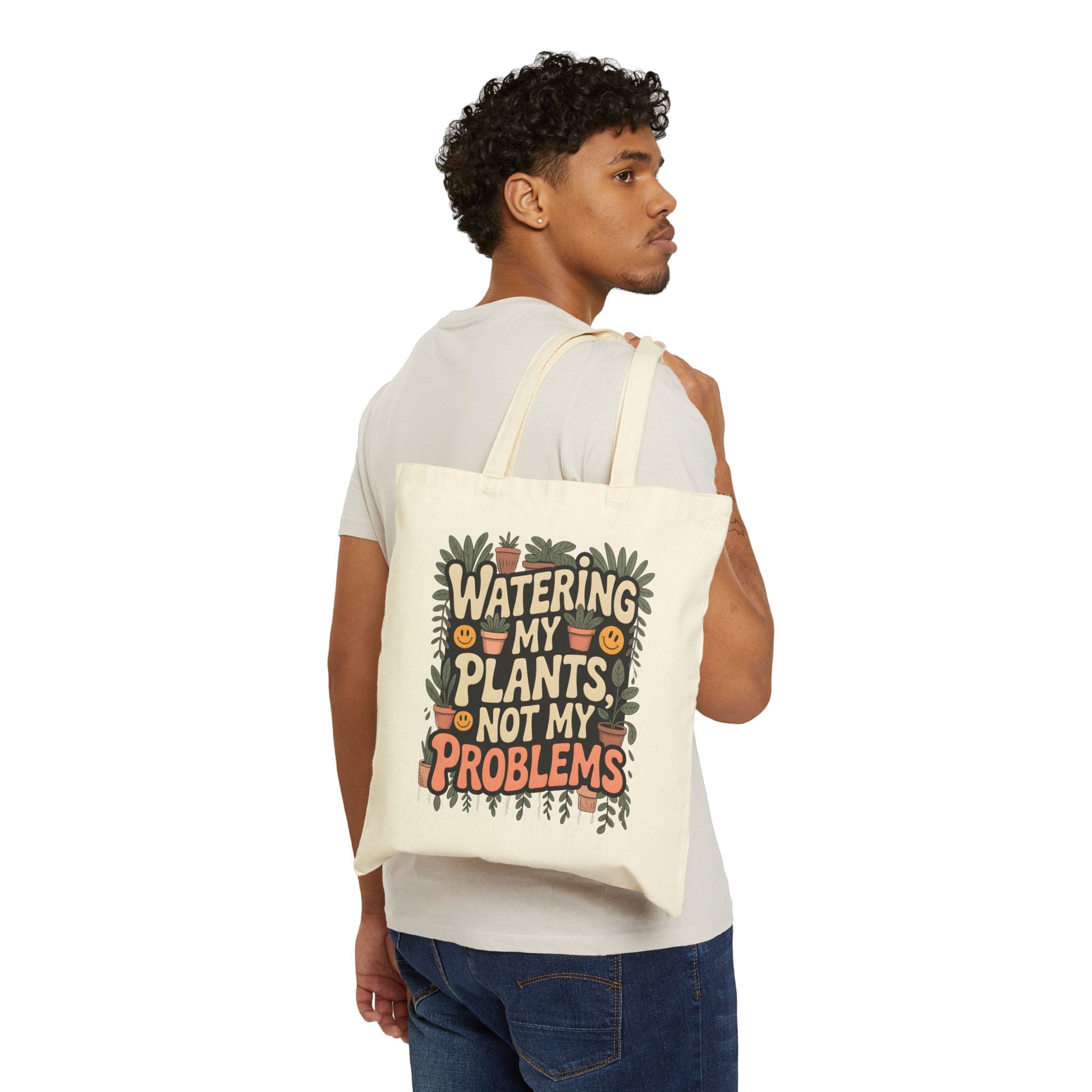 Plant Lover Tote Bag - Watering My Plants Not My Problems
