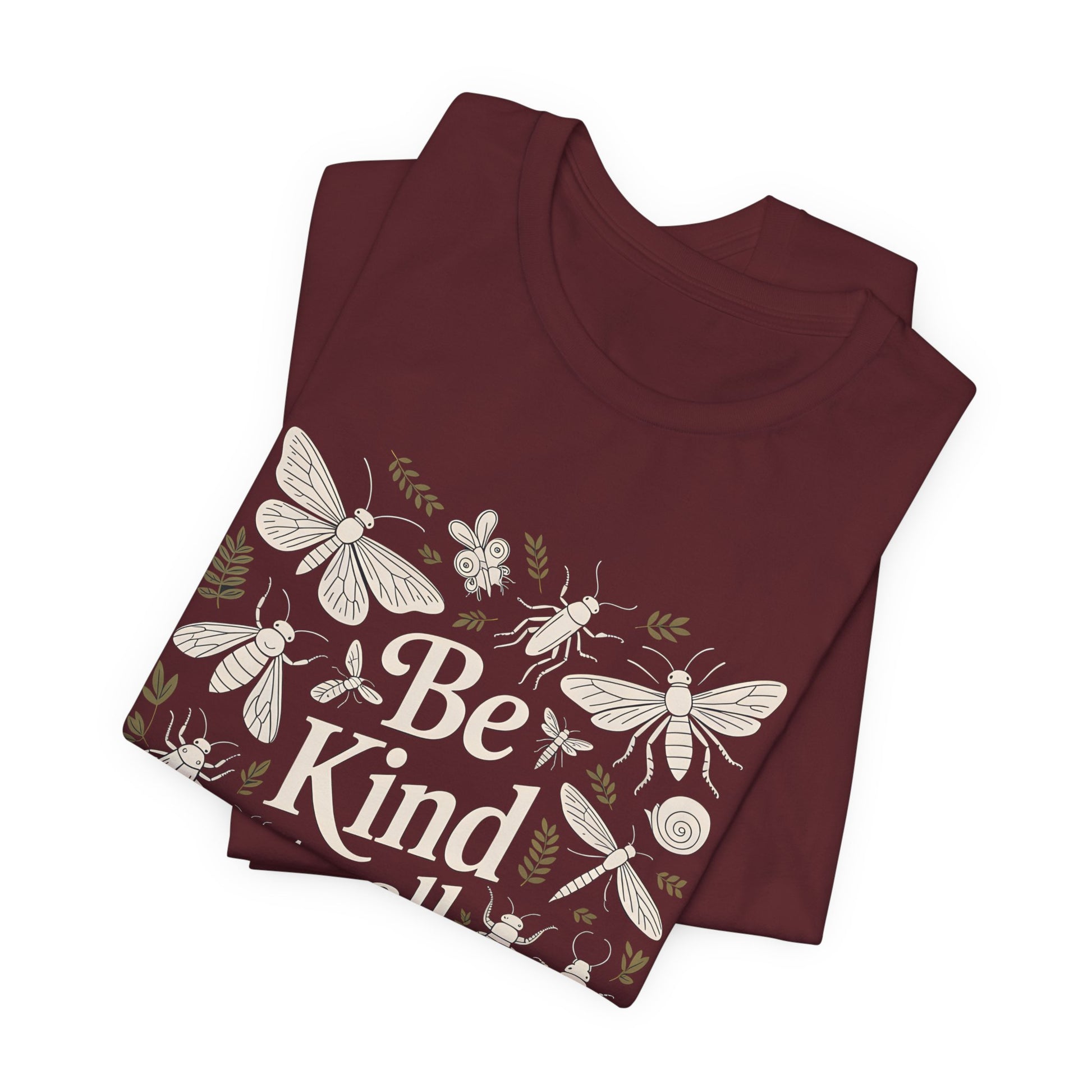 Be Kind to All Kinds TShirt - Insect Lover Tee - Bella Canvas 3001