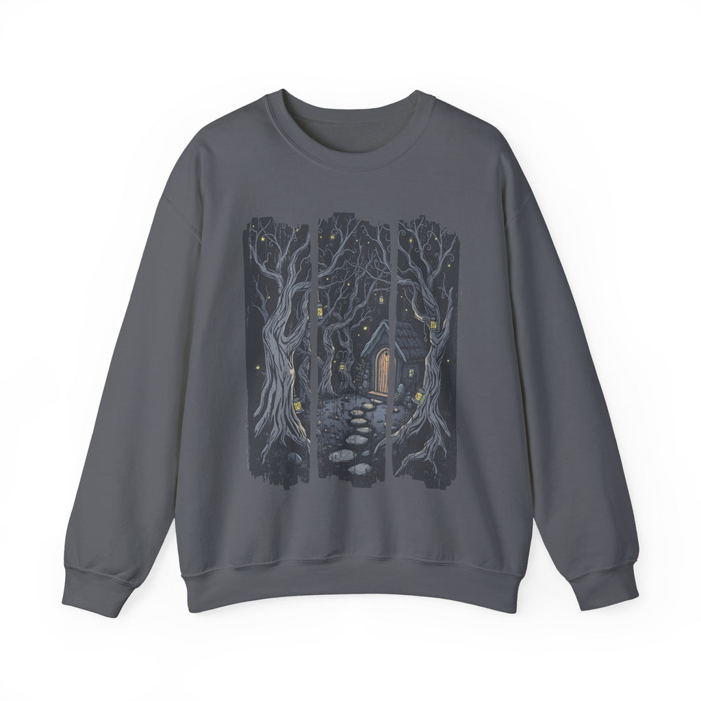 Goblincore Mystical Forest Sweatshirt - Cozy Haunted Vibes