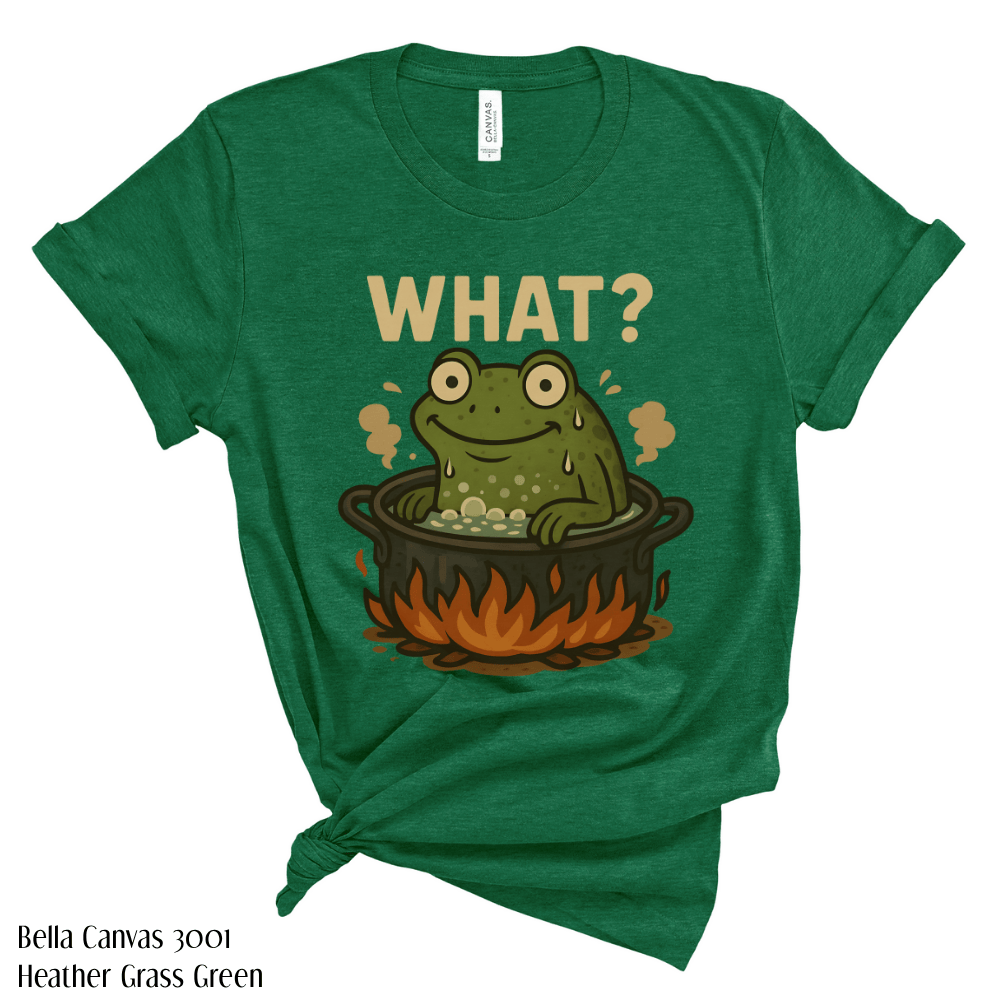 Funny Frog Halloween Shirt - Spooky Ironic Graphic T-Shirt