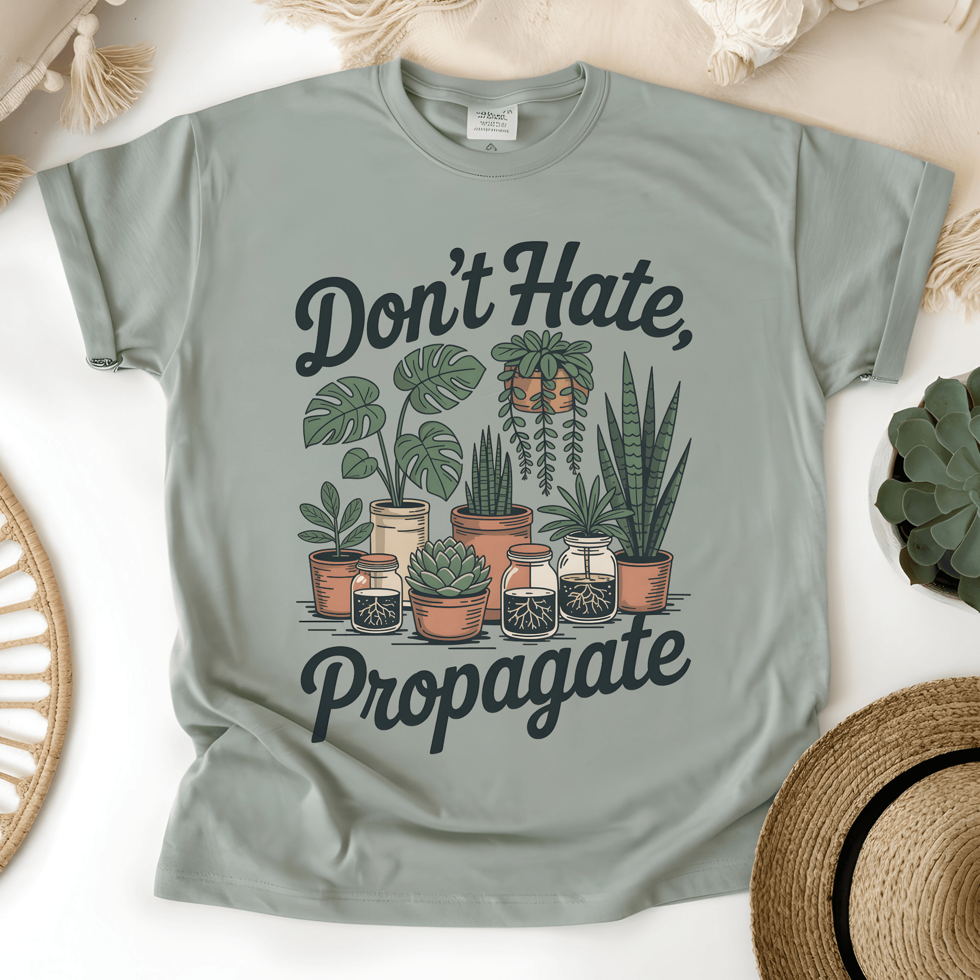 Comfort Colors 1717 Plant Lover T-Shirt - Gardening Botanical Tee