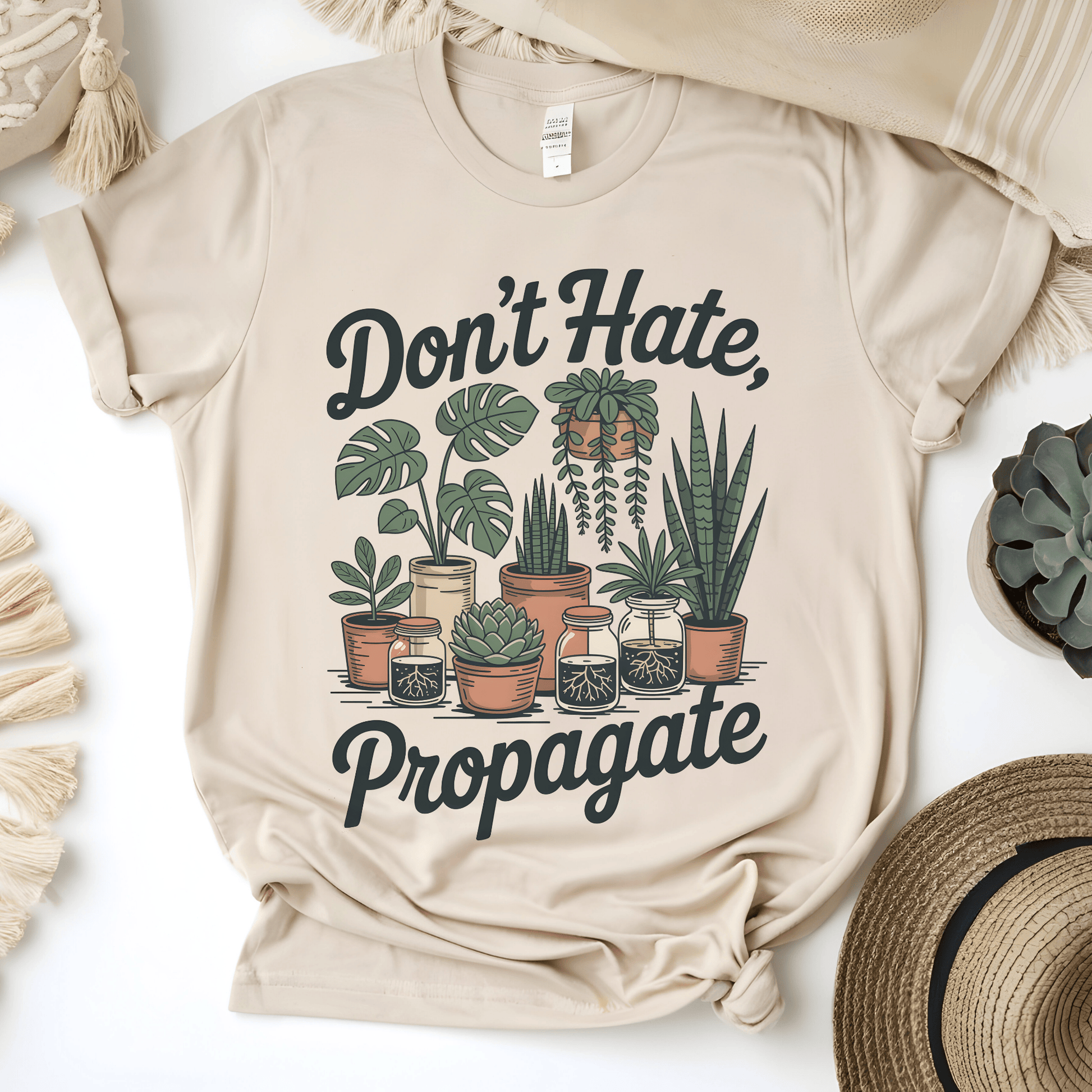 Comfort Colors 1717 Plant Lover T-Shirt - Gardening Botanical Tee