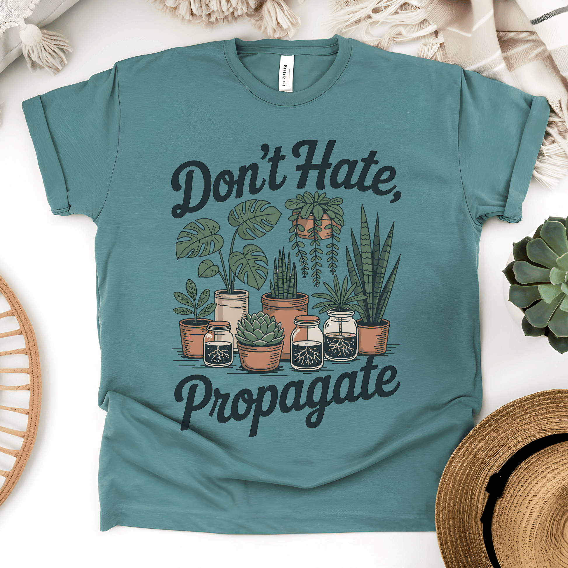 Comfort Colors 1717 Plant Lover T-Shirt - Gardening Botanical Tee