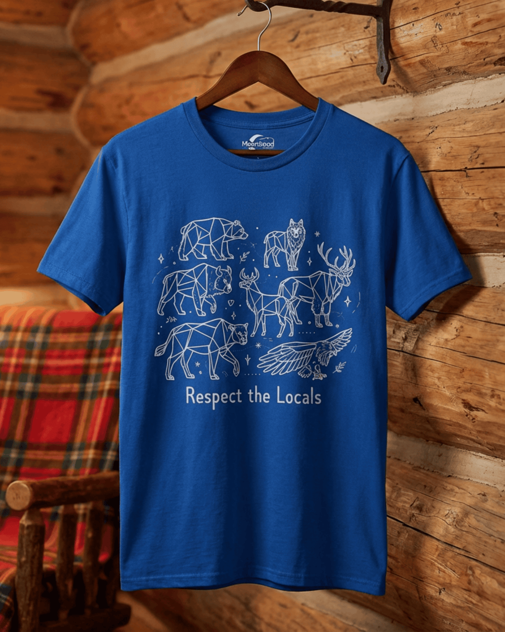Respect the Locals Tshirt - Woodland Animal & National Park Tee