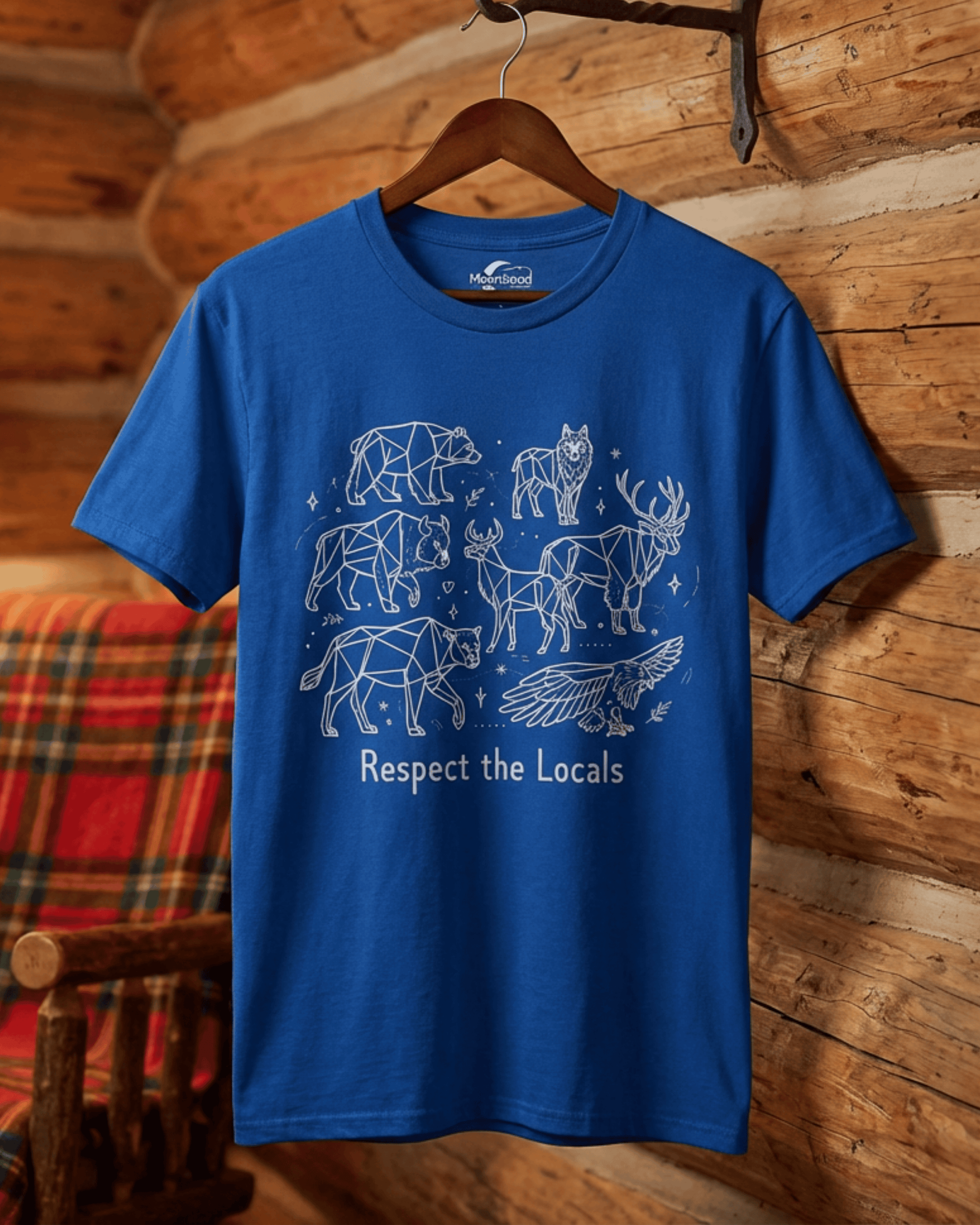 Respect the Locals Tshirt - Woodland Animal & National Park Tee