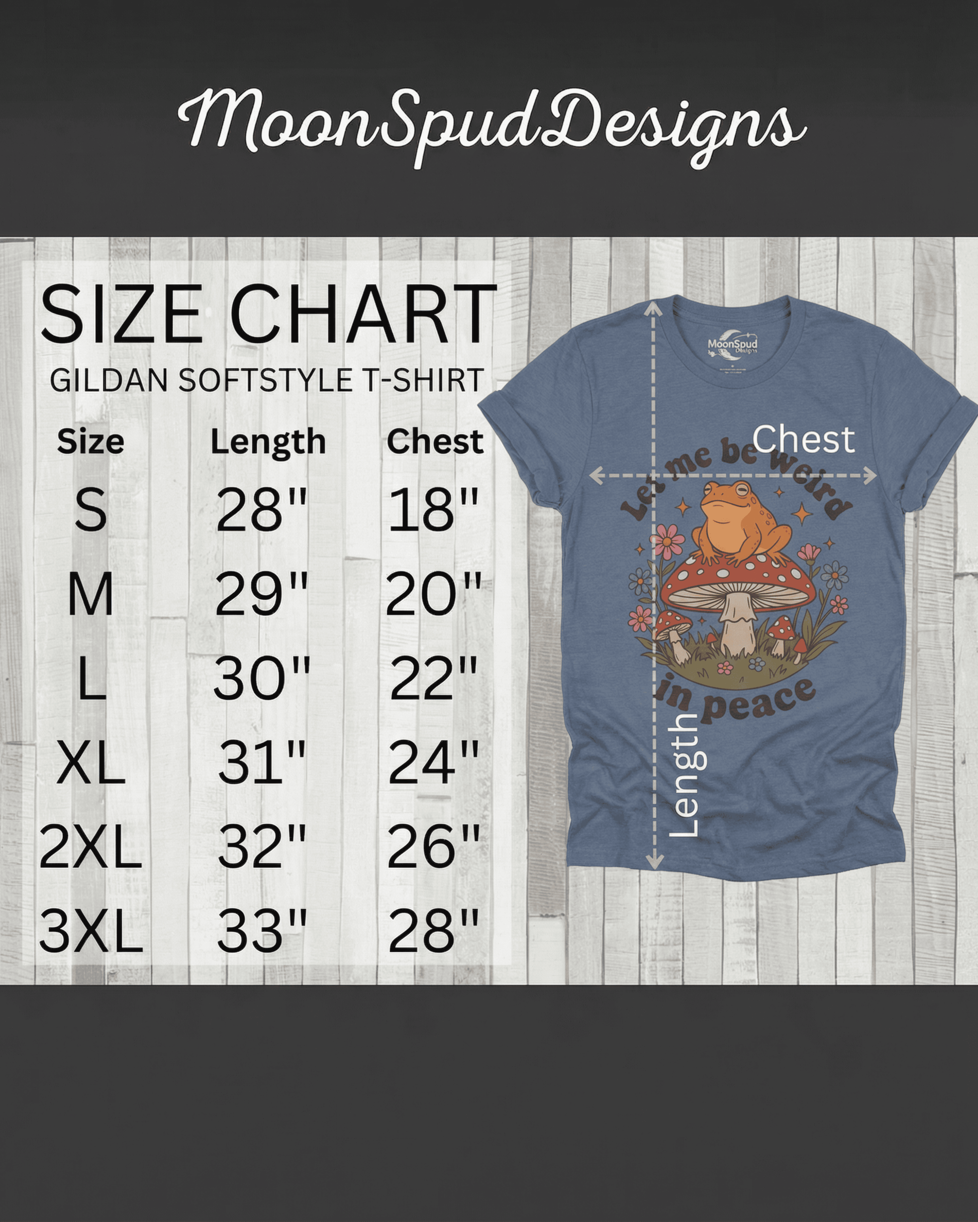 Cute Frog Let Me Be Weird T-Shirt - Quirky Cottagecore Mushroom Graphic Tee