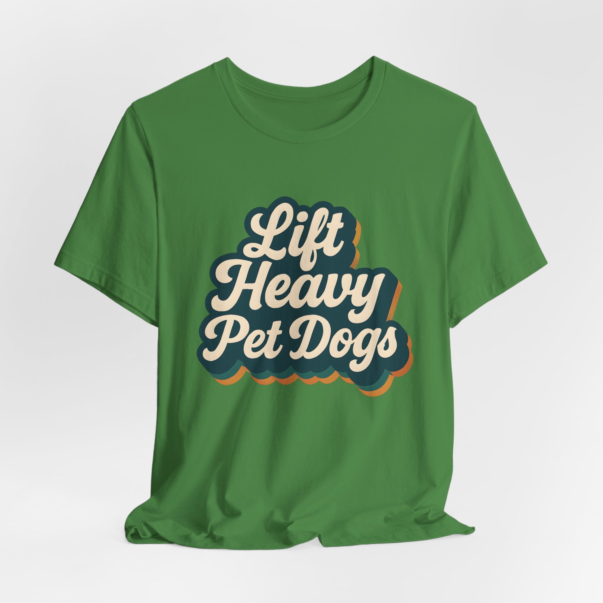 Lift Heavy Pet Dogs TShirt - Dog Lover Gym Fitness Tee