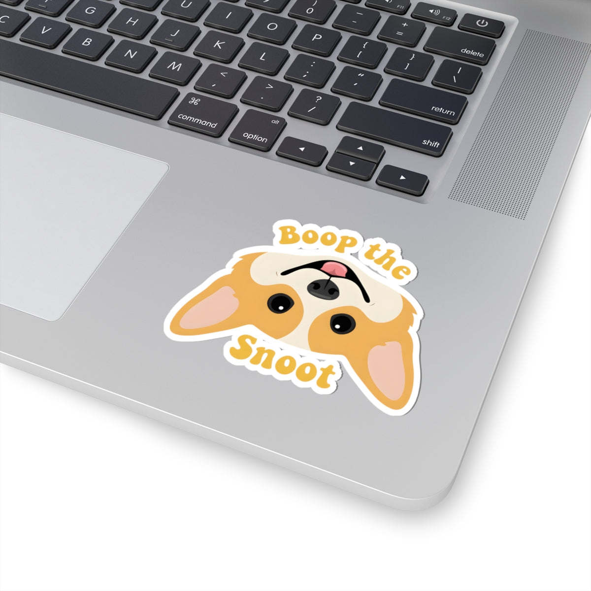 Boop the Snoot Dog Lover Sticker - Cute Corgi Puppy Face Vinyl Decal 3" 4" 6" Inch
