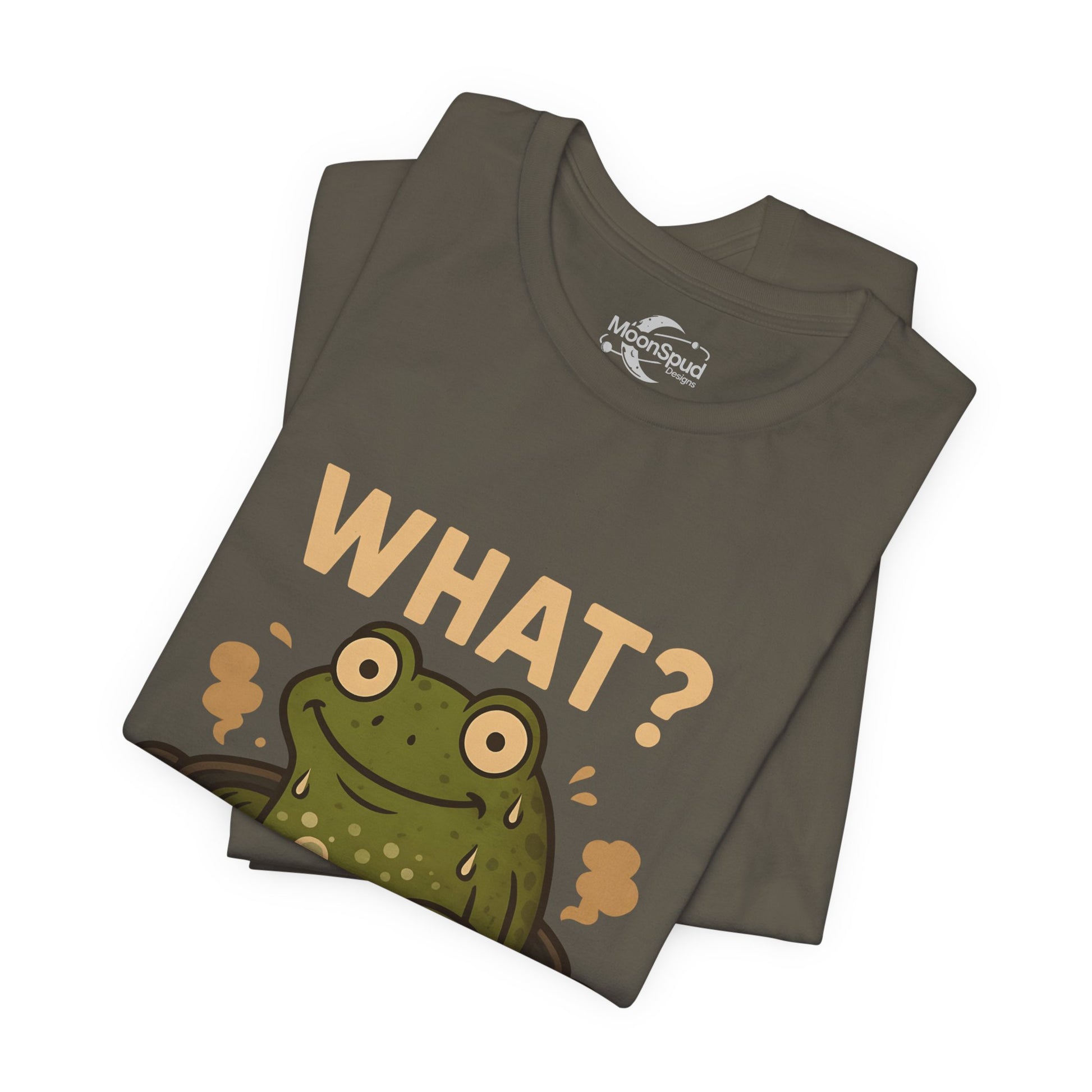 Funny Frog Halloween Shirt - Spooky Ironic Graphic T-Shirt