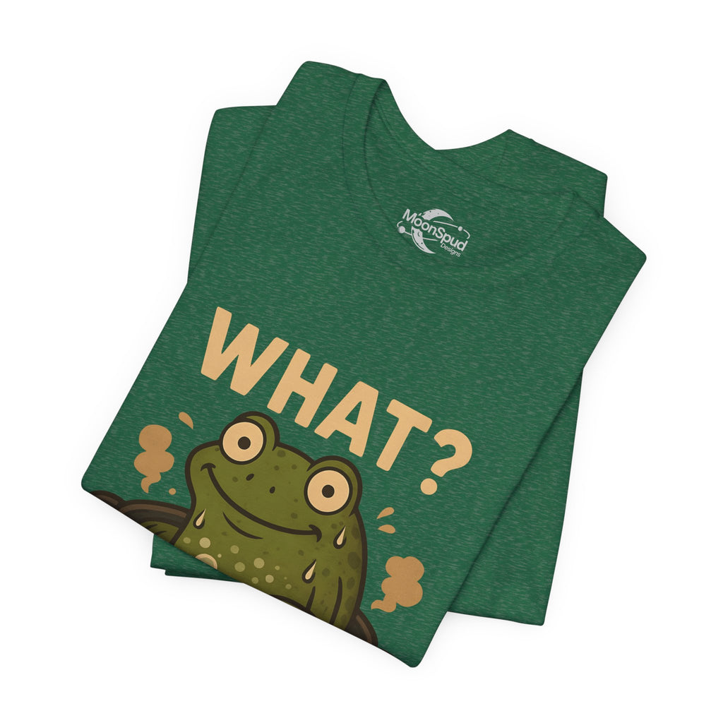 Funny Frog Halloween Shirt - Spooky Ironic Graphic T-Shirt