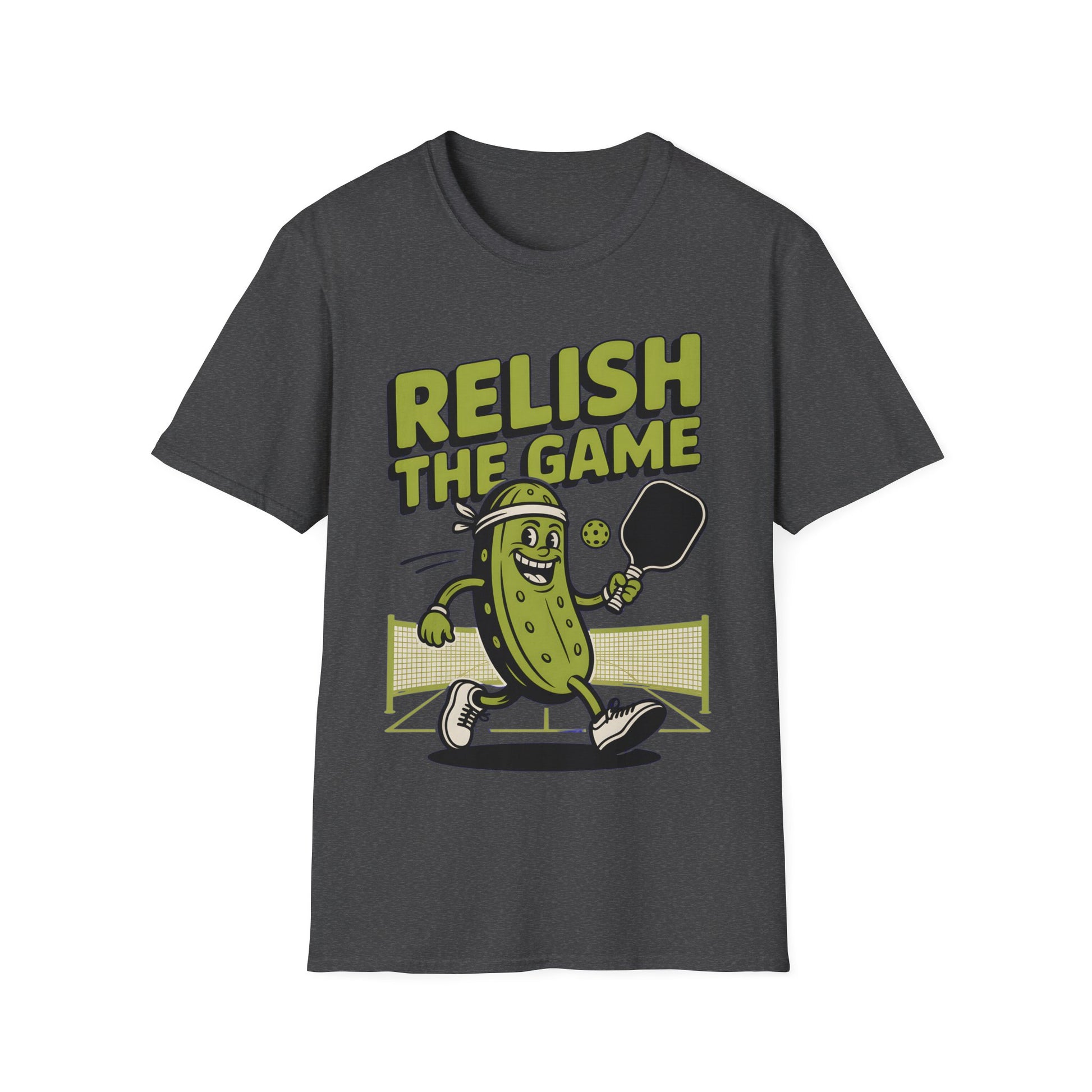 Funny Pickleball T-Shirt - Relish The Game Punny Sports Humor Tee