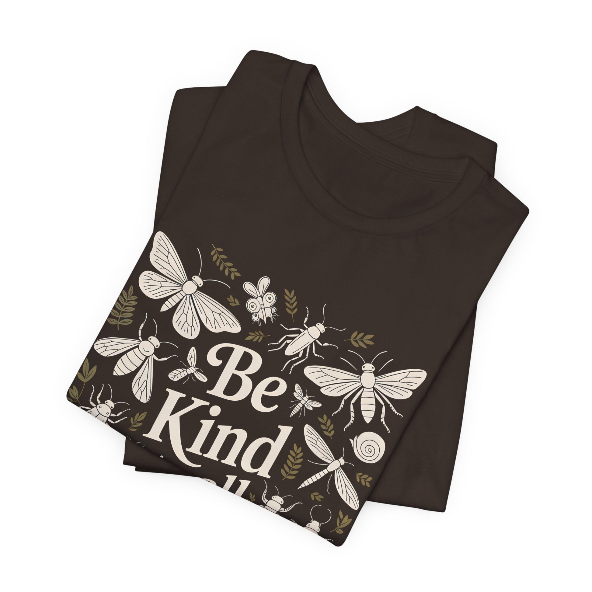 Be Kind to All Kinds TShirt - Insect Lover Tee - Bella Canvas 3001