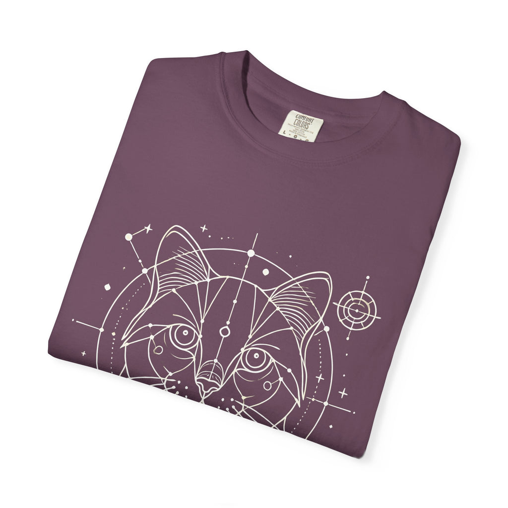 Cosmic Cat TShirt - Celestial Astrology Comfort Colors Graphic Tee