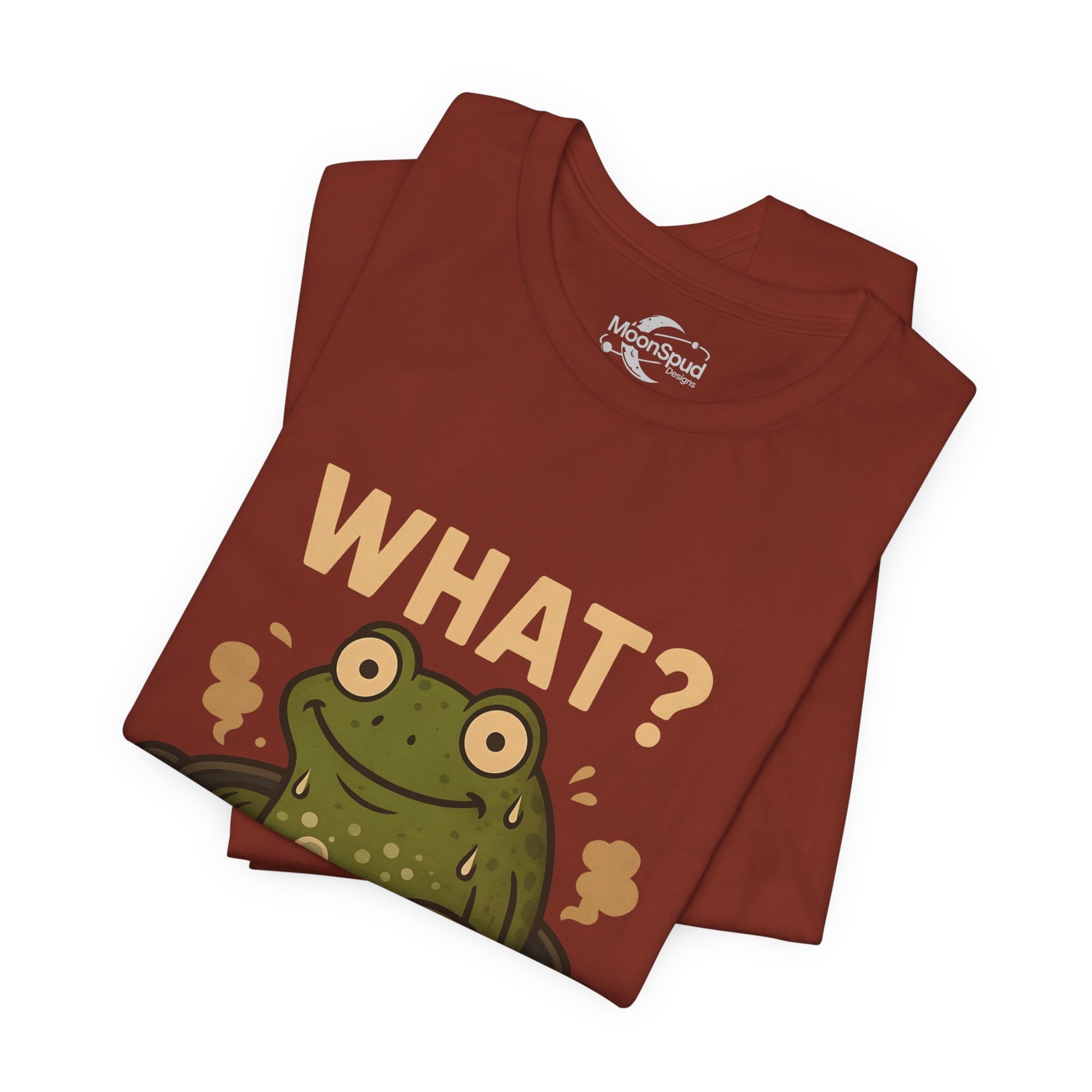 Funny Frog Halloween Shirt - Spooky Ironic Graphic T-Shirt