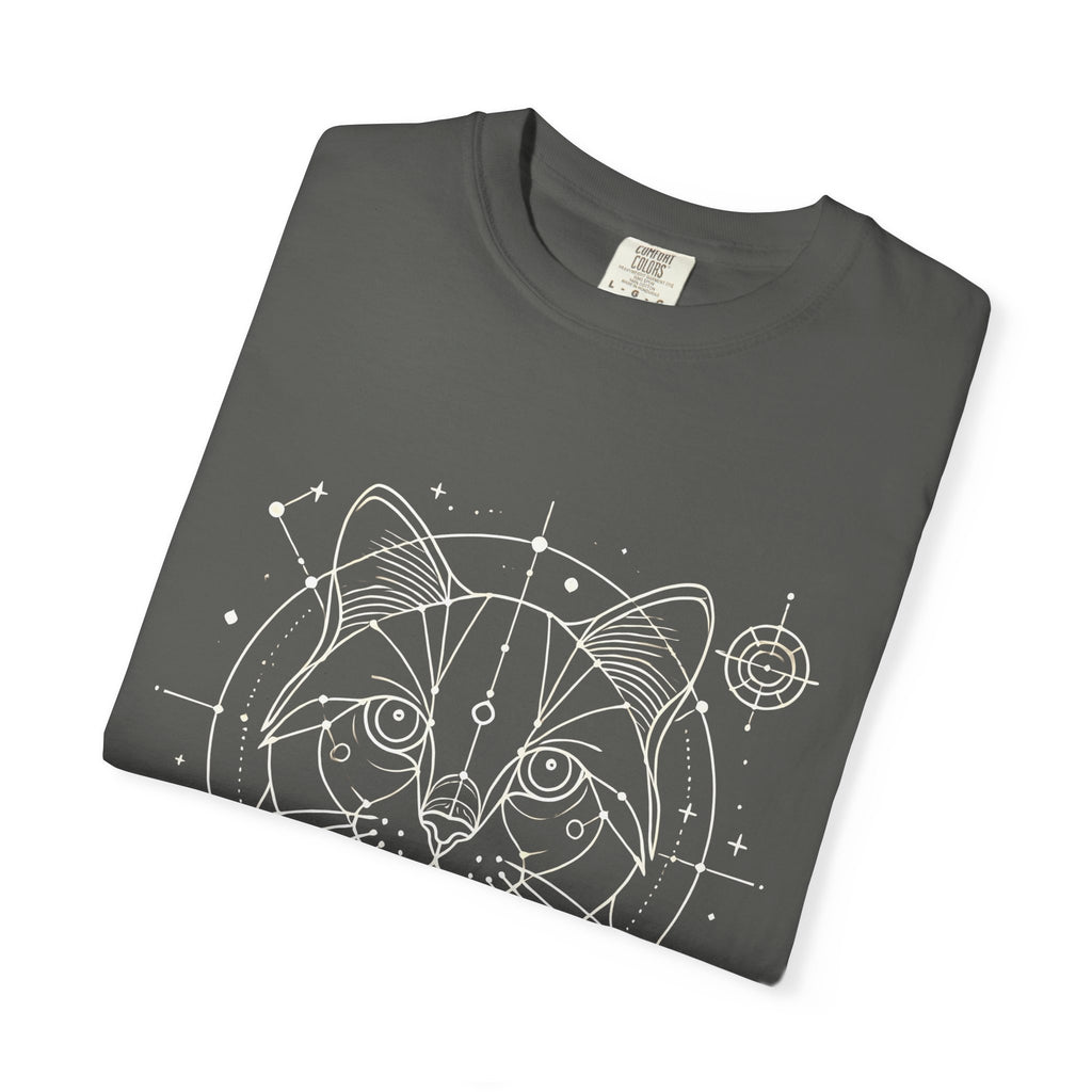 Cosmic Cat TShirt - Celestial Astrology Comfort Colors Graphic Tee