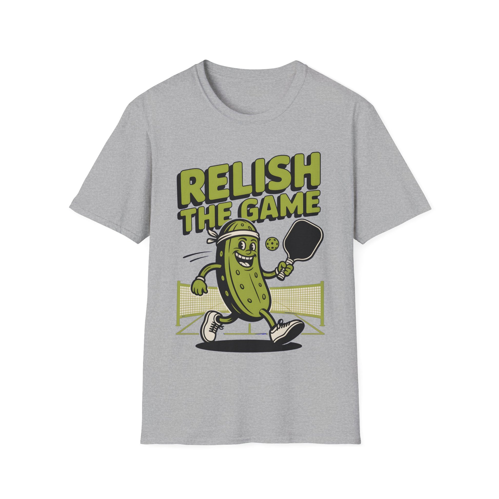 Funny Pickleball T-Shirt - Relish The Game Punny Sports Humor Tee