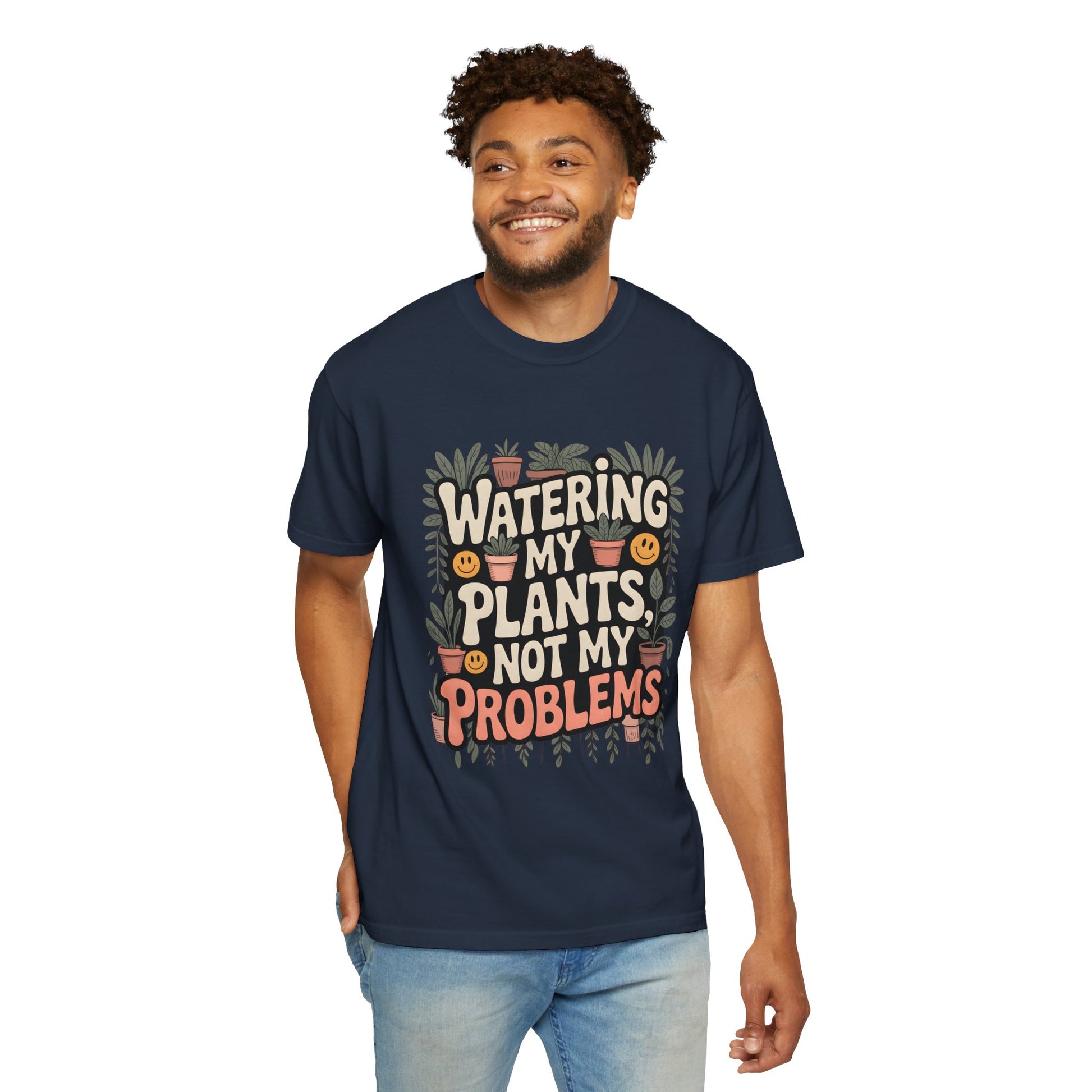 Plant Lover T-Shirt - Watering My Plants Not My Problems