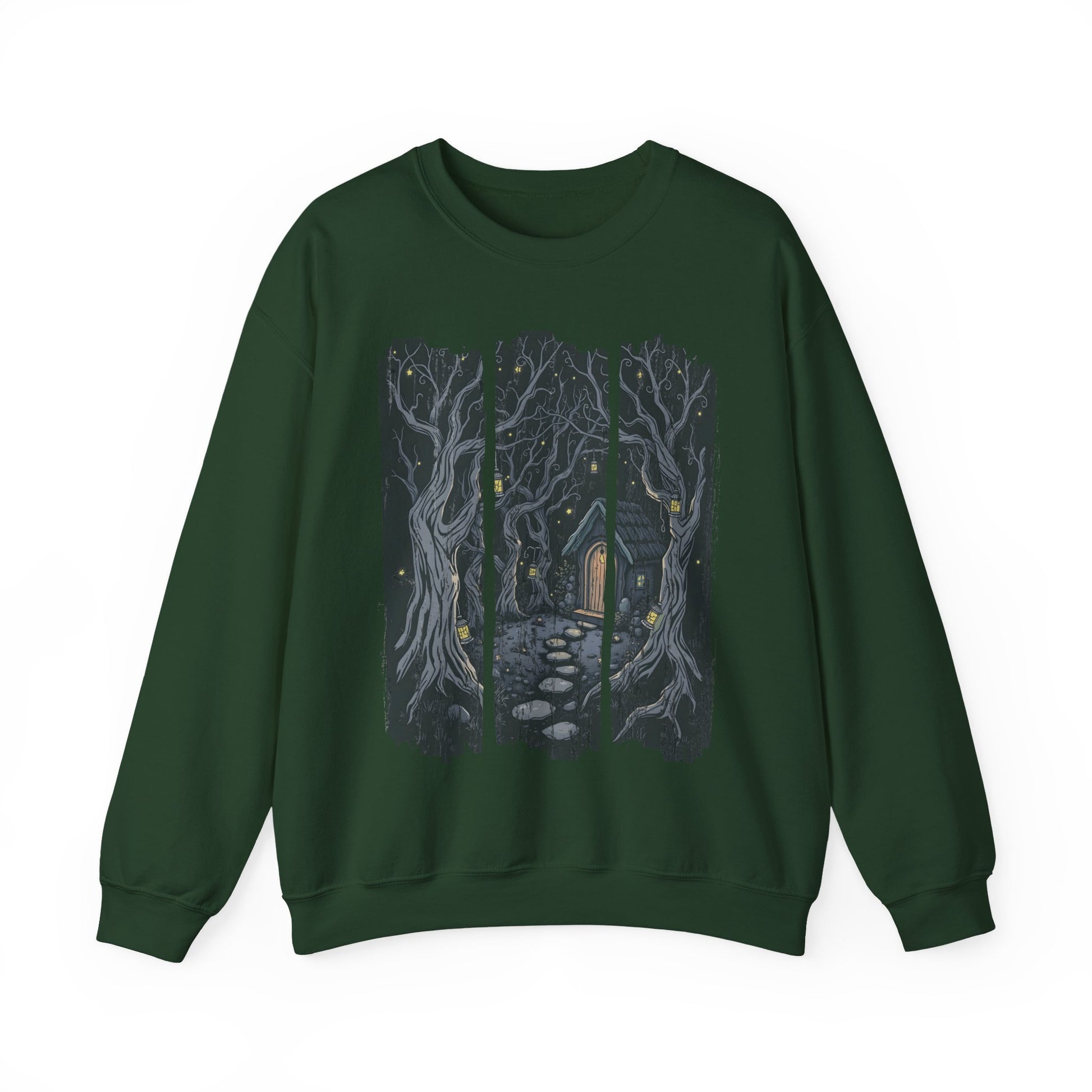 Goblincore Mystical Forest Sweatshirt - Cozy Haunted Vibes