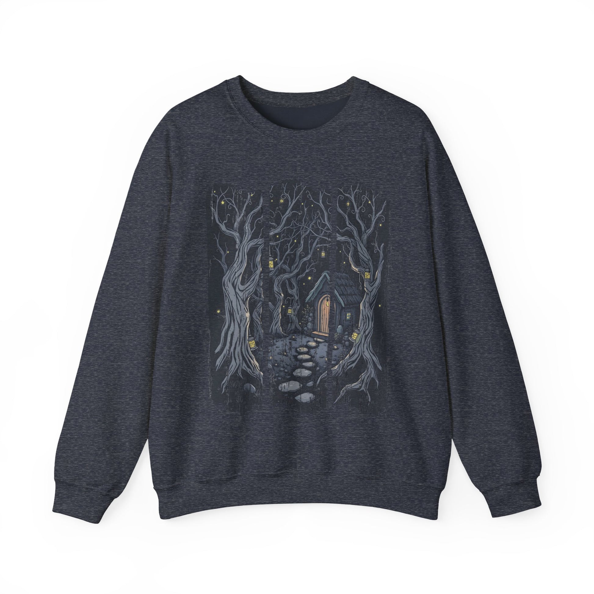 Goblincore Mystical Forest Sweatshirt - Cozy Haunted Vibes